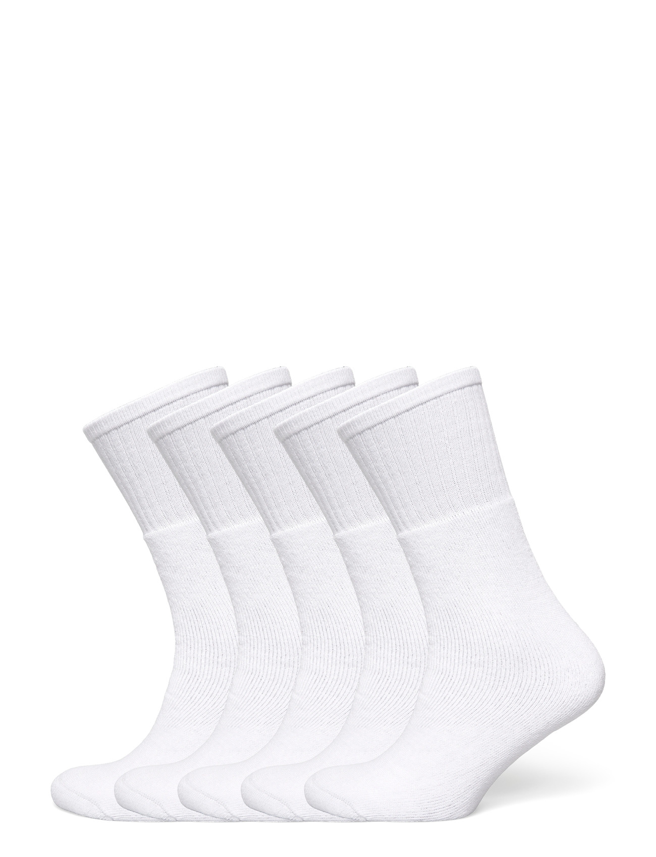 Enkel Studio 5Pack Recycle Tennis Sock, 40-47, White, Sokker > Almindelige Sokker, Herre