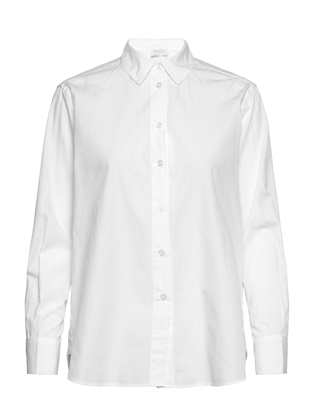 Organic Shirt White Enkel Studio