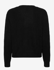 Enkel Studio - Wool pullover - jumpers - black - 1