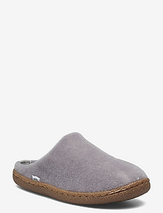 Slippers - shoes - soft grey