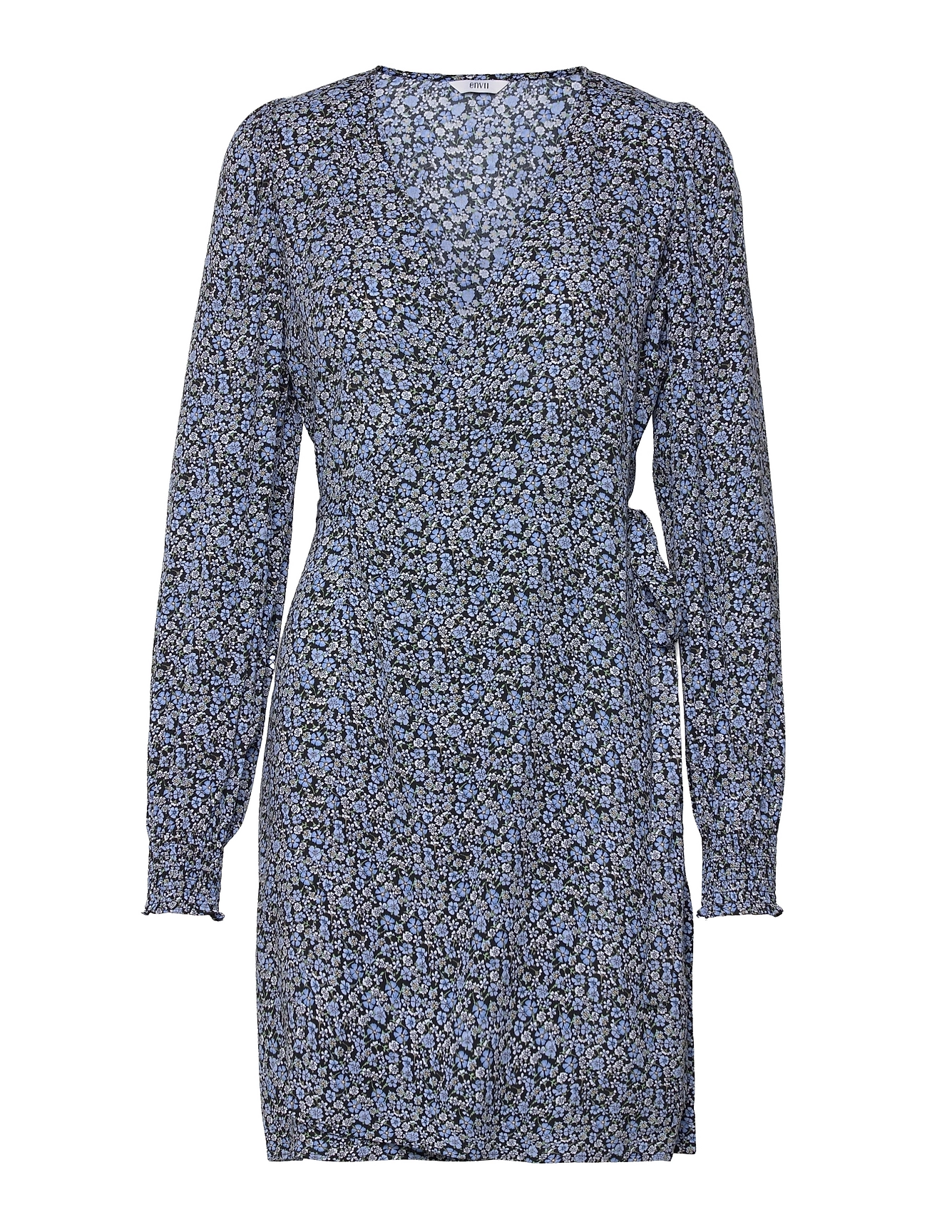 Encolombine Sh Dress Aop 6696 Blue Envii