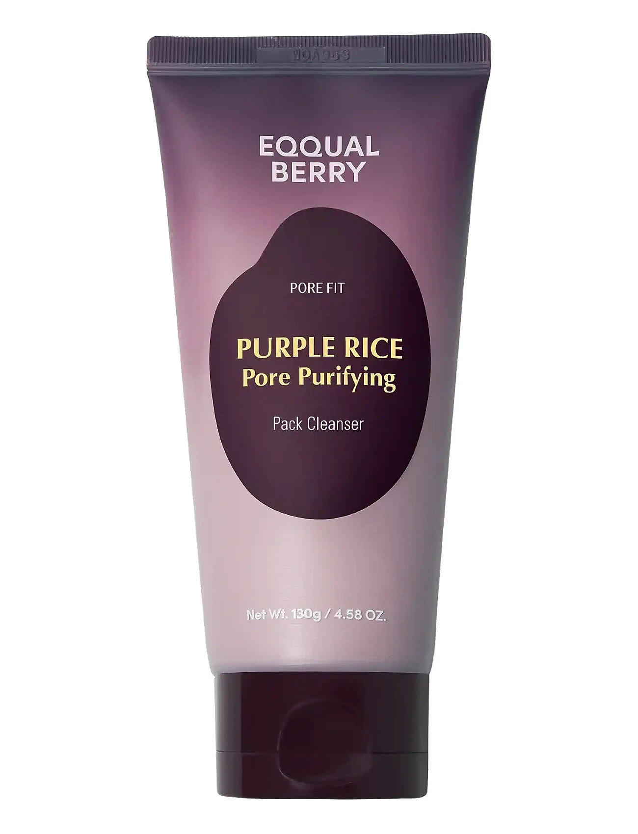 Eqqualberry Purple Rice Pore Purifying Pack Cleanser, 130 ml, Nude, Cleansers > Cleansing Balm, Dame