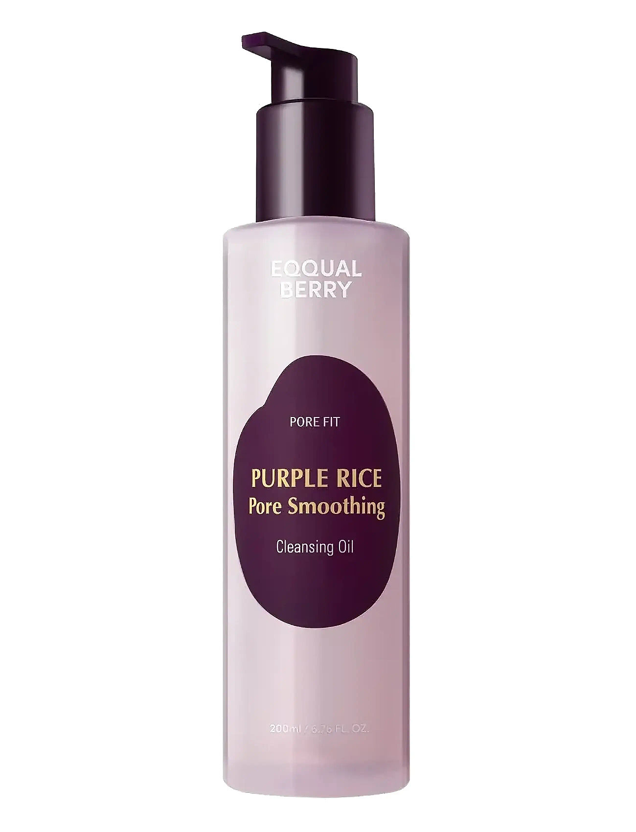 Eqqualberry Purple Rice Pore Smoothing Cleansing Oil, 200 ml, Nude, Cleansers > Cleansing Balm, Dame