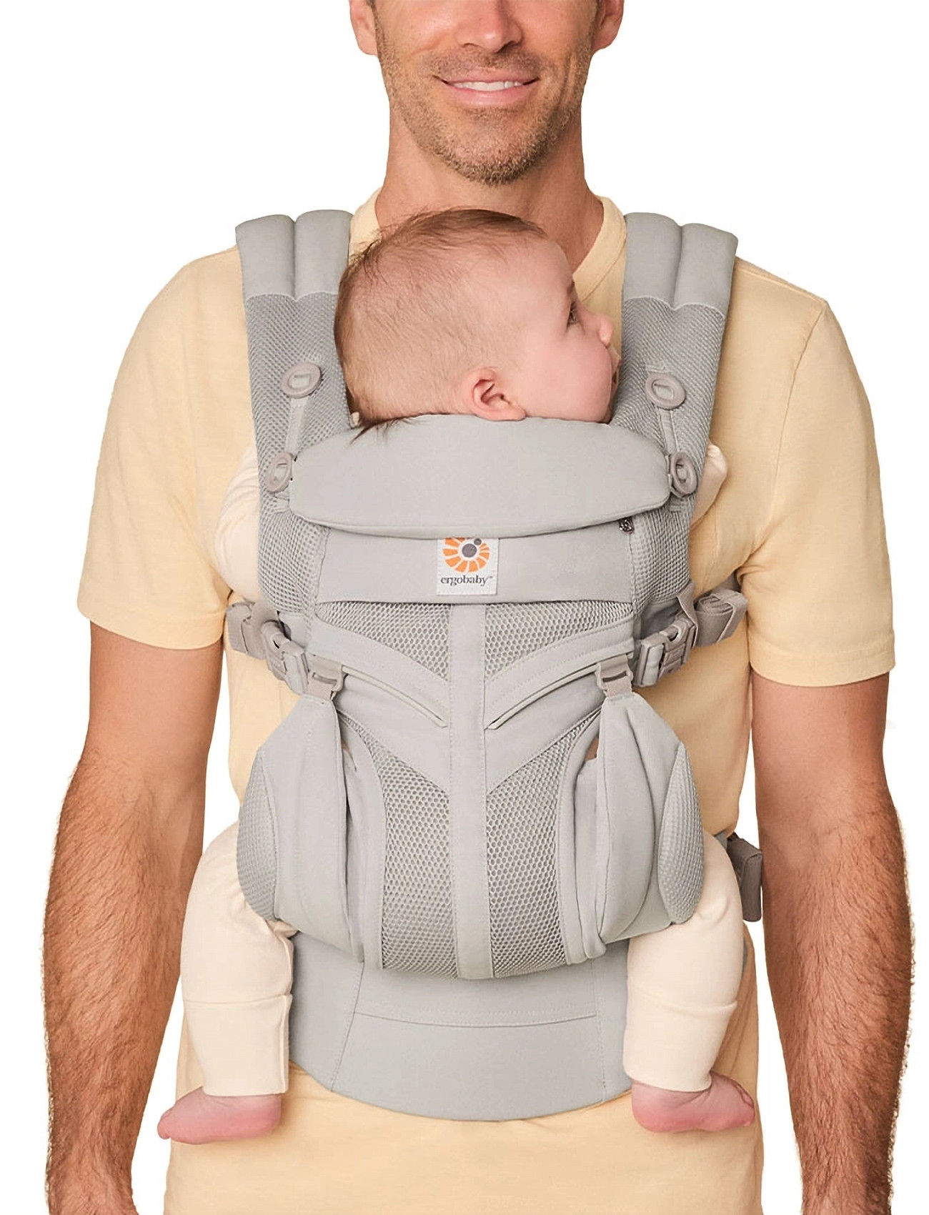 Ergobaby Omni 360 Cool Air Mesh, One Size, Grey, Baby Og Graviditet > Baby Carriers & Baby Wraps, Børn