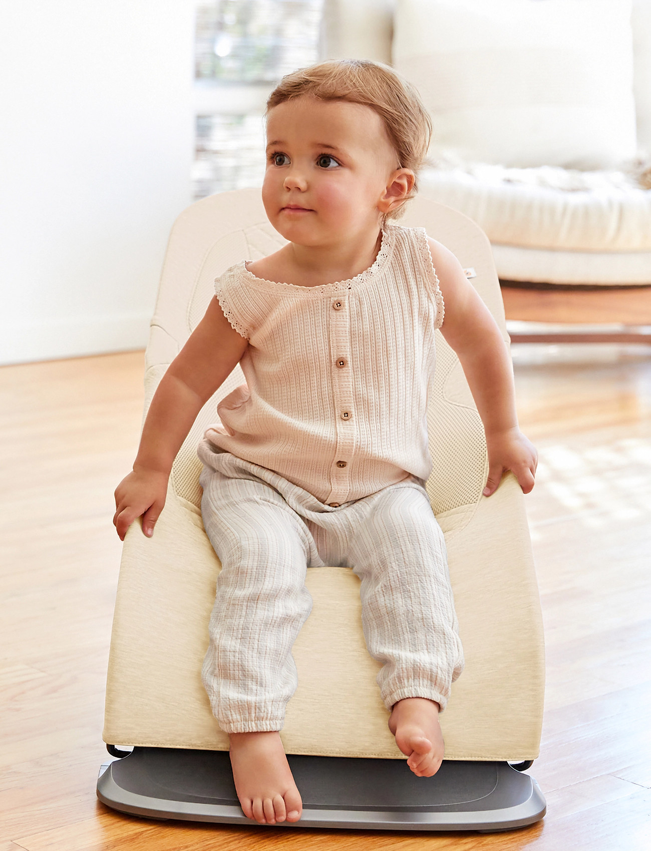 Ergobaby Evolve 3-In-1 Bouncer, One Size, Grey, Baby Og Graviditet > Baby Bouncers & Swings, Børn