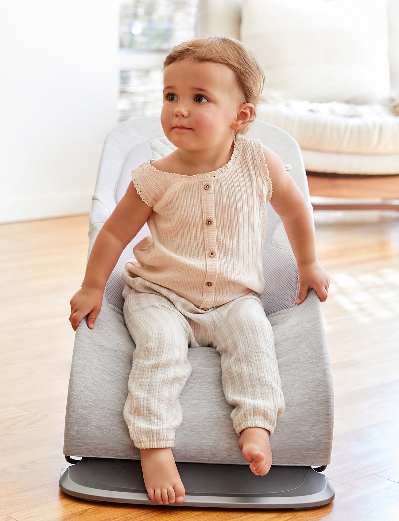 Ergobaby Evolve 3-In-1 Bouncer, One Size, Grey, Baby Og Graviditet > Baby Bouncers & Swings, Børn