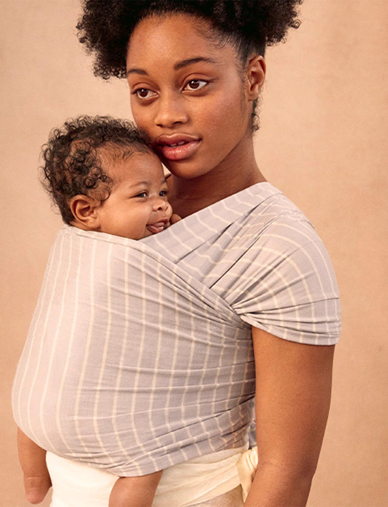 Ergobaby Aura Wrap Knit, One Size, Grey, Baby Og Graviditet > Baby Carriers & Baby Wraps, Børn