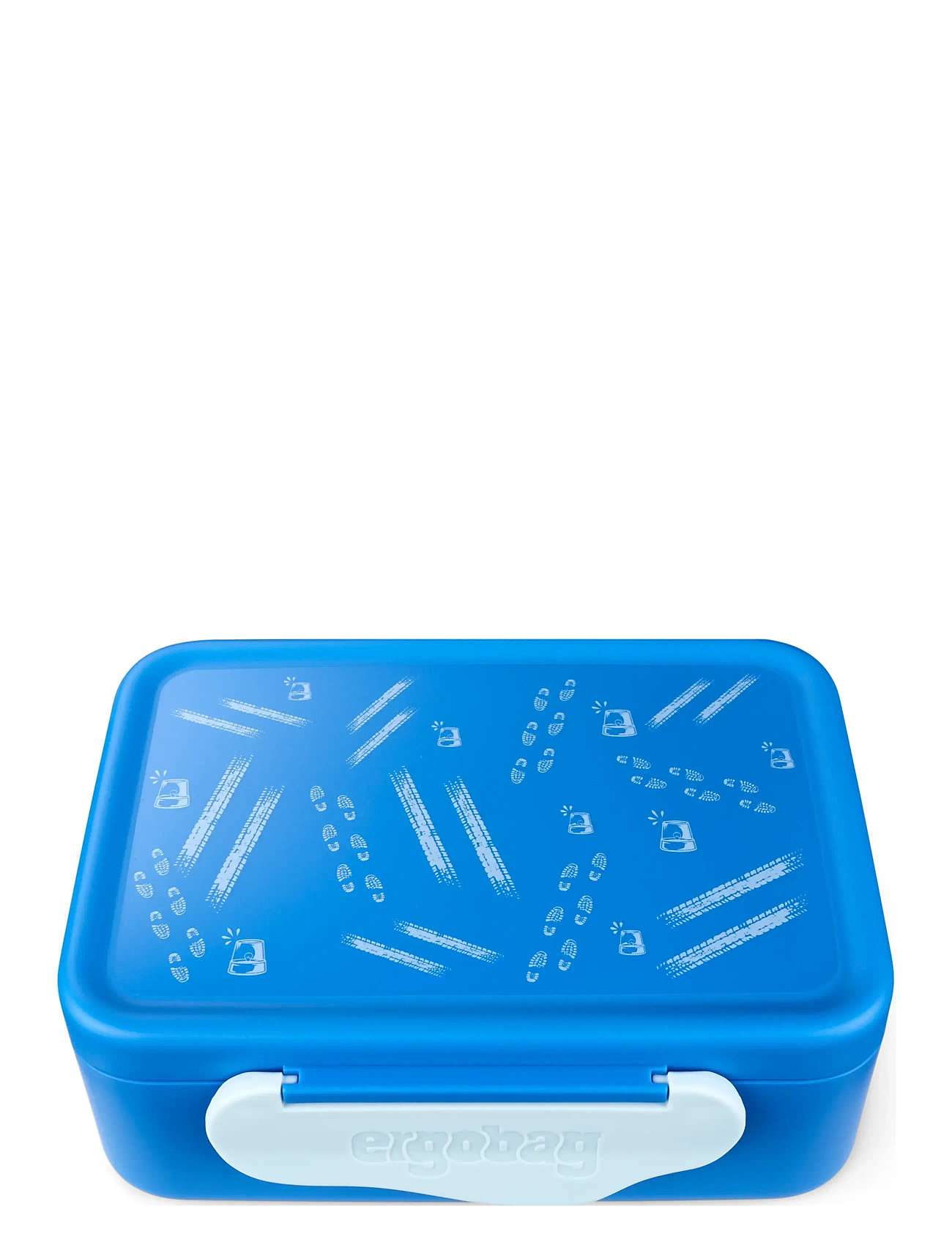 Ergobag Lunchbox Bluelight, 0.5 L, Blue, Måltidstid > Madkasser, Børn