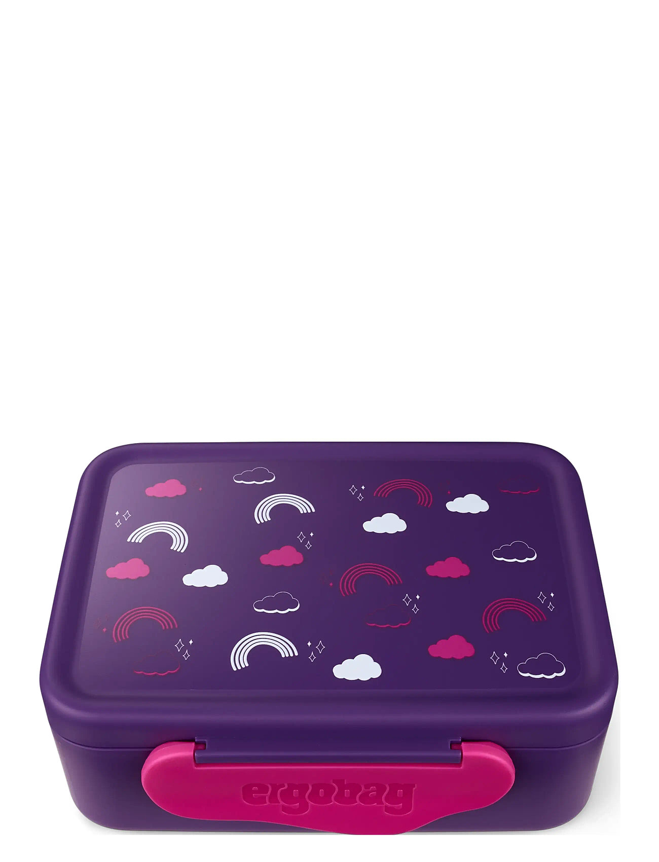 Ergobag Lunchbox Rainbow, 0.5 L, Purple, Måltidstid > Madkasser, Børn