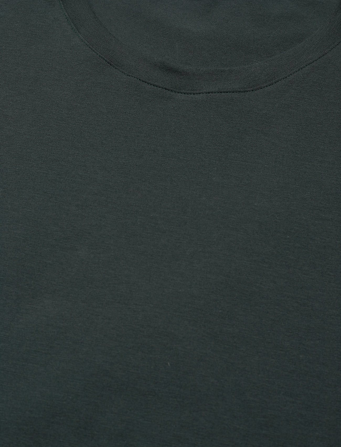 Ermenegildo Zegna - GREY CREW NECK STRETCH COTTON T-SHIRT - t-shirts basiques - spruce - 2