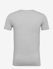 Ermenegildo Zegna - GREY CREW NECK STRETCH COTTON T-SHIRT - t-shirts basiques - flannel grey - 1