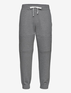 GREY SWEATPANTS WITH CUFFS - apģērbs - flannel grey