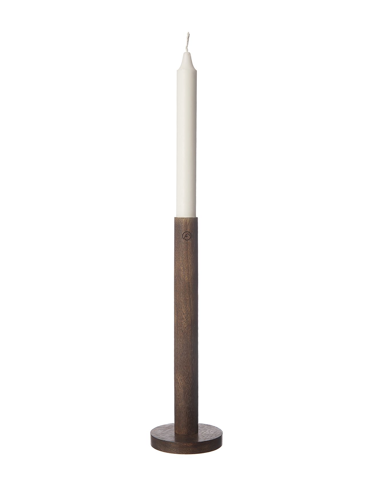 ERNST Candleholder Dunkelbraun - One Size - Unisex