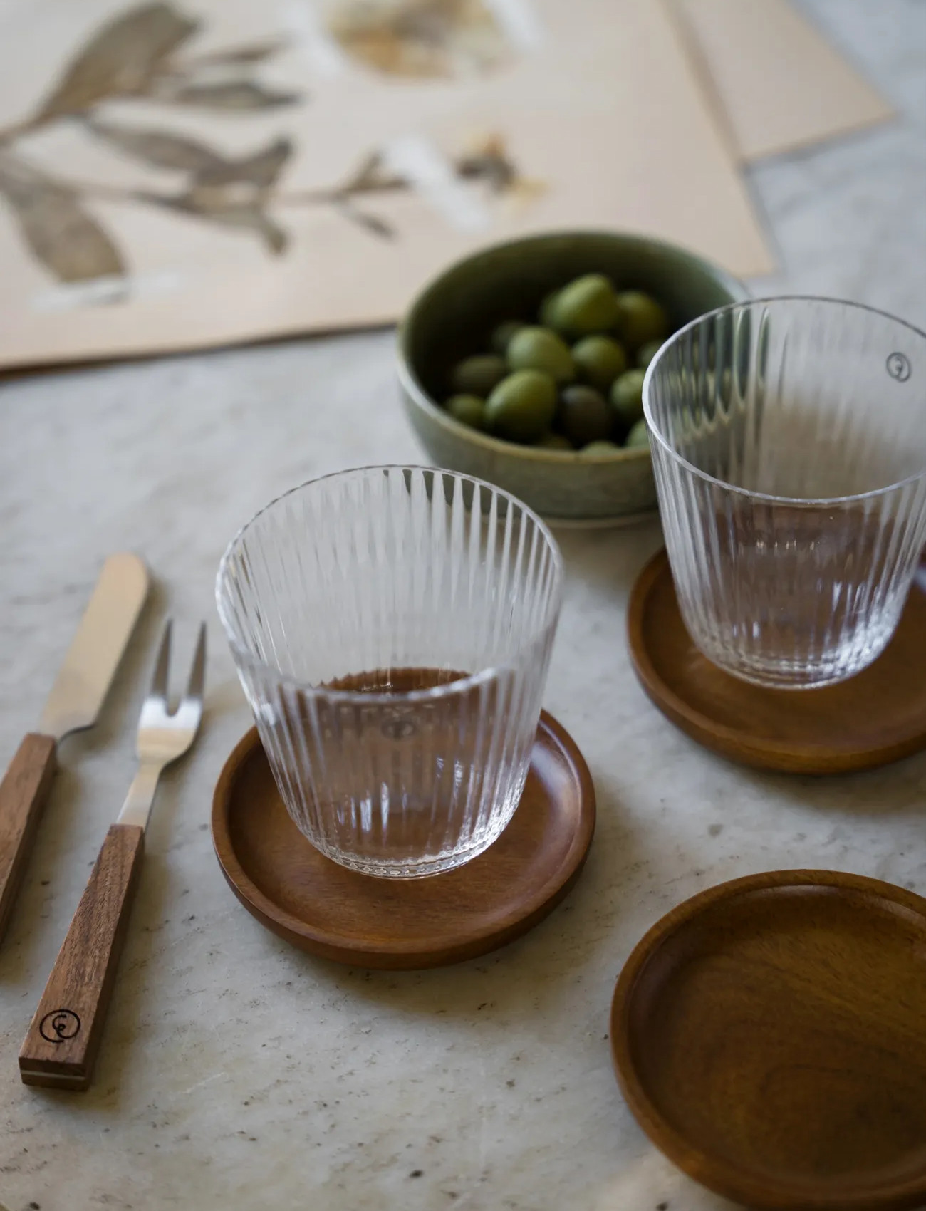 ERNST Wooden Tray, One Size, Brown, Spisesteder Og Bordtilbehør > Bakker, Unisex