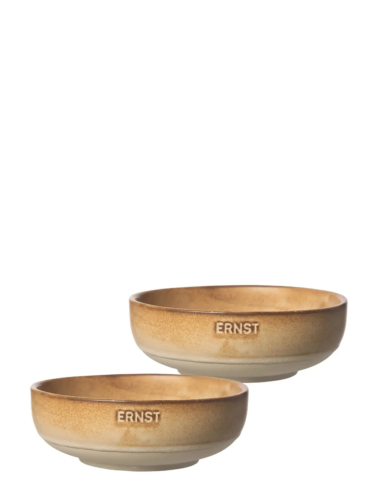 ERNST Bowl 2-Pack, Ø 14 cm, Beige, Skåle Og Serveringsfade > Serveringsskåle, Unisex