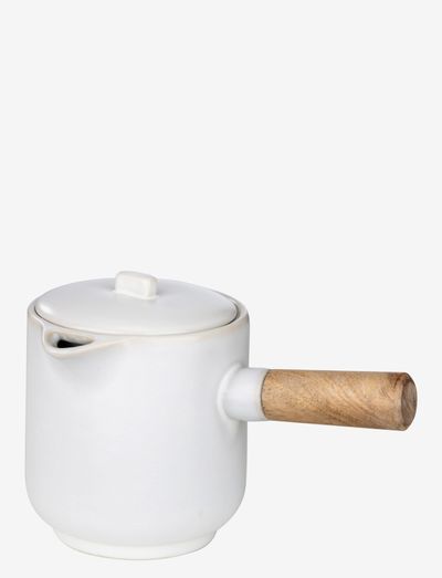 Jug for hot drinks - teekannen - white