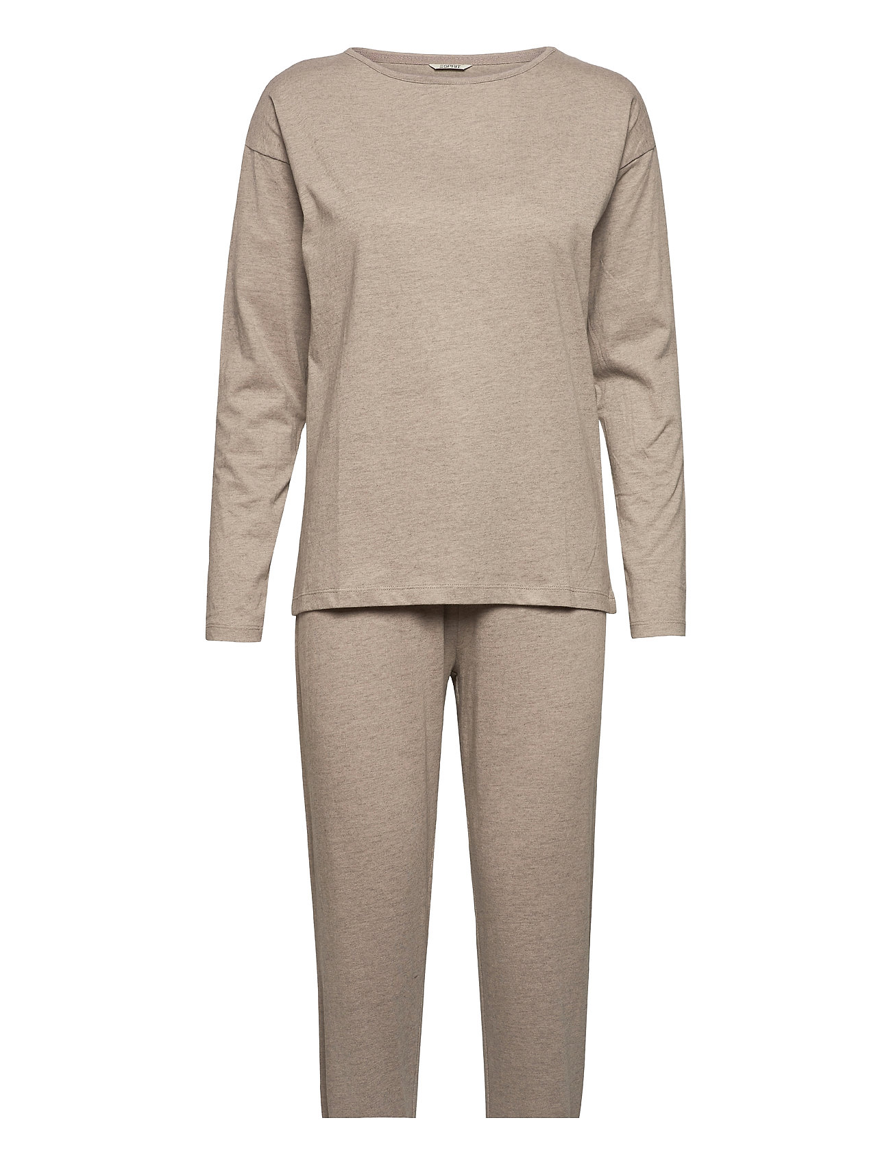 Esprit pyjamas – Pyjamas Pyjamas Nattøj Brun Esprit Bodywear Women til dame i TAUPE 2 - Pashion.dk
