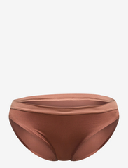 Hipster briefs with silky finish - CINNAMON