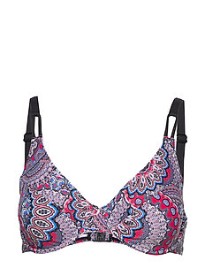 Esprit Bodywear Women Bikini Top With A Colourful Pattern And