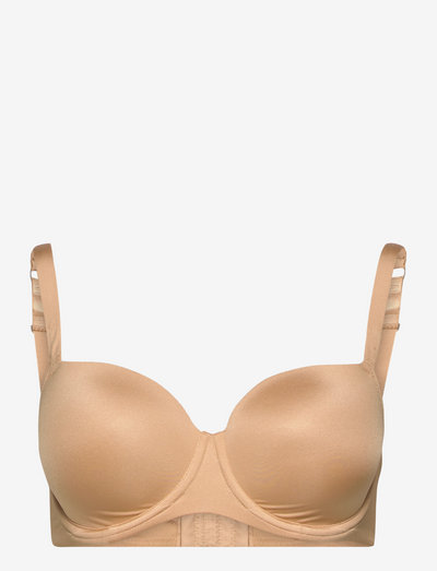 Bras with wire - bh''s - dusty nude