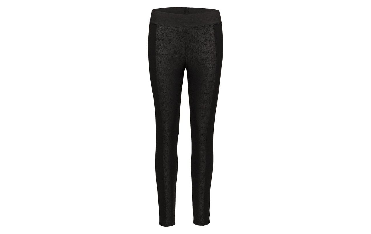 Polyamide 25 5 Elastane Esprit Pants Black 70 Knitted Viscose Casual x7Ywq07S