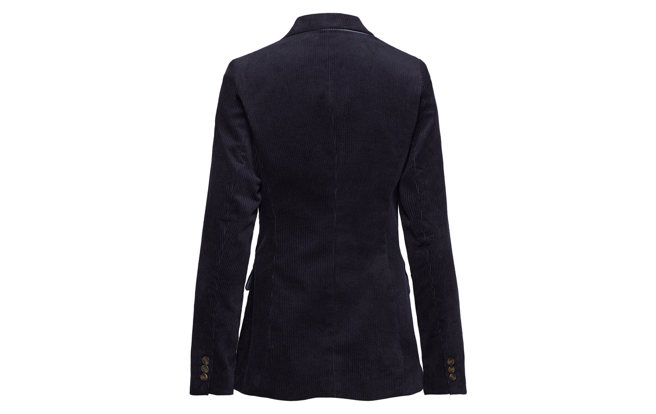 Coton 2 98 Navy Woven Esprit Elastane Blazers Casual PnU8qZxzfX