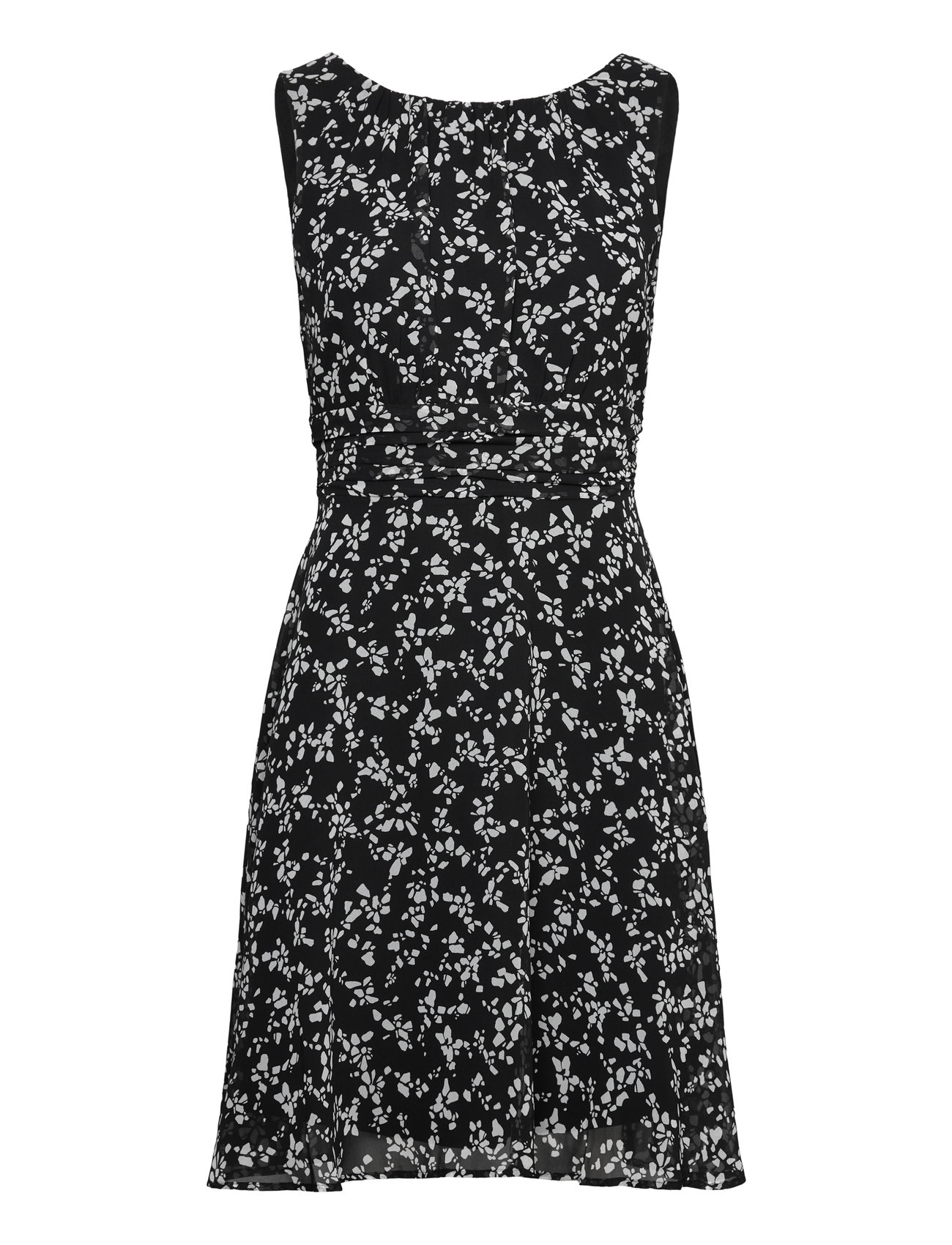 Dresses Light Woven Kort Klänning Black Esprit Casual