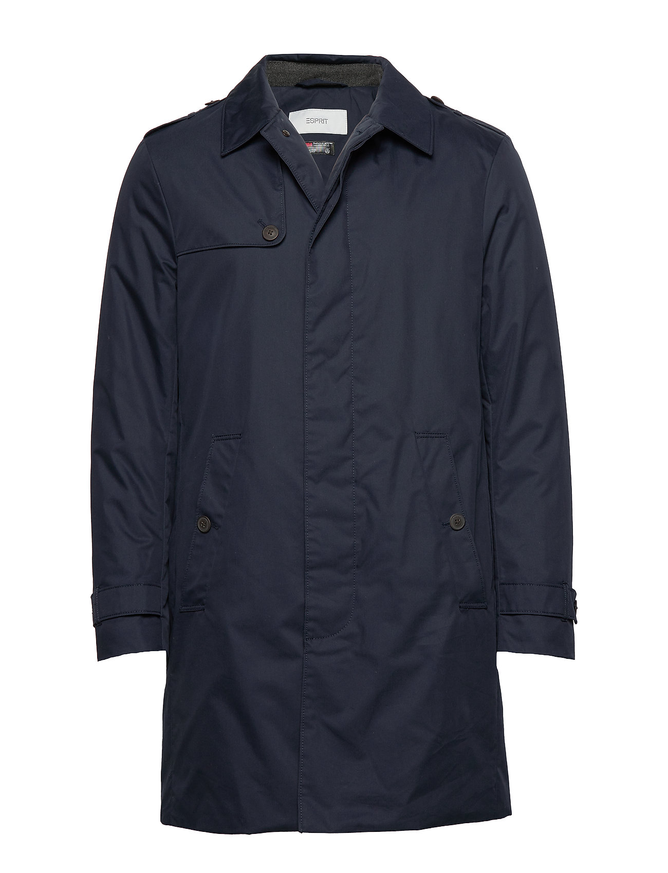 Esprit Casual Coats Woven Tunn Rock Blå [Color: NAVY ][Sex: Men ][Sizes: 46,48,50,52 ]