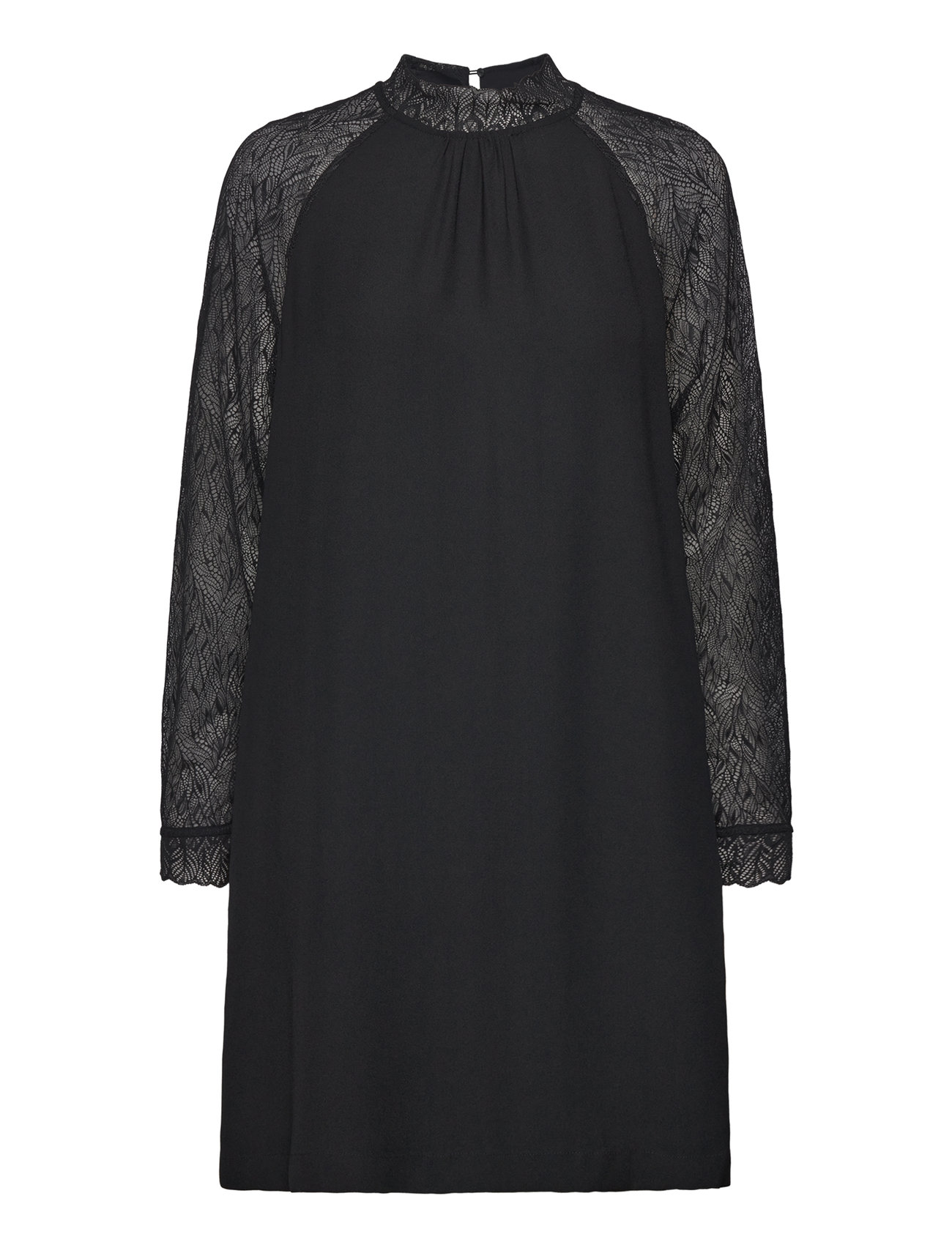 Dresses Light Woven Kort Klänning Black Esprit Casual