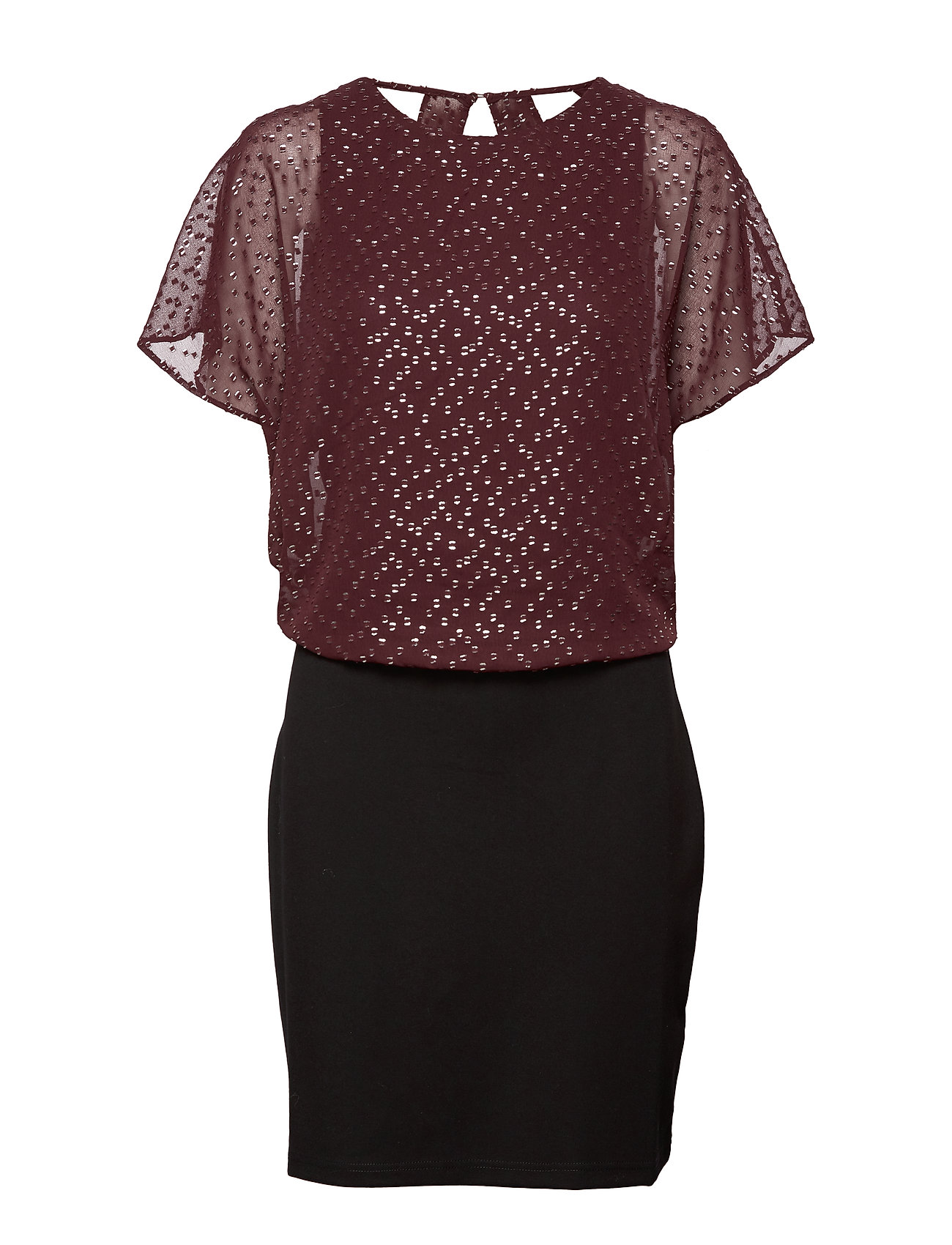 Esprit Casual Dresses Light Woven Bodycon Lila [Color: BORDEAUX RED ][Sex: Women ][Sizes: 34,36,42 ]