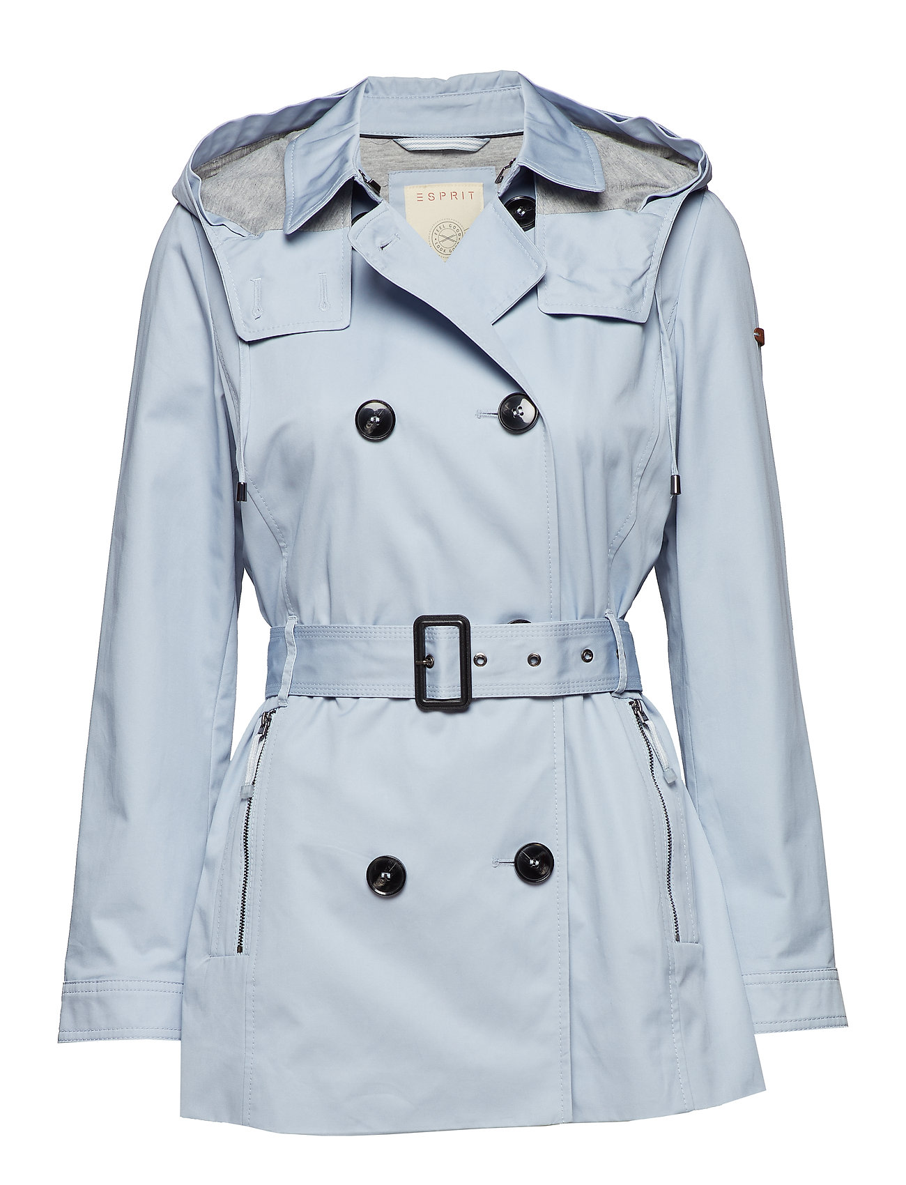 Coats Woven Zomerjas Dunne Jas Blauw Esprit Casual esprit casual kopen in de aanbieding