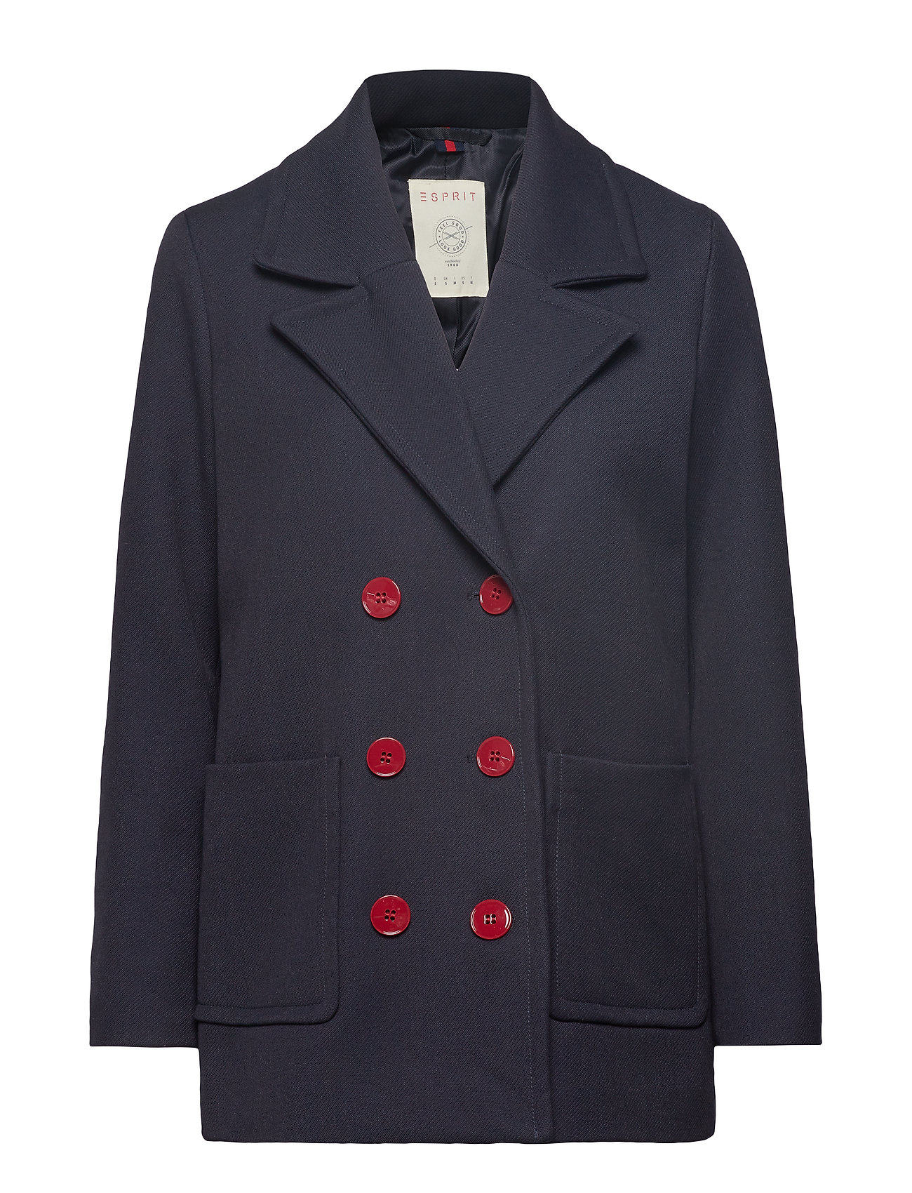 Jackets Outdoor Woven Zomerjas Dunne Jas Blauw Esprit Casual esprit casual kopen in de aanbieding