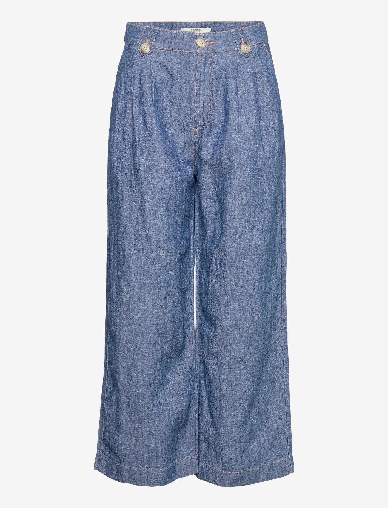 Esprit Casual Pants Denim - Wide leg 