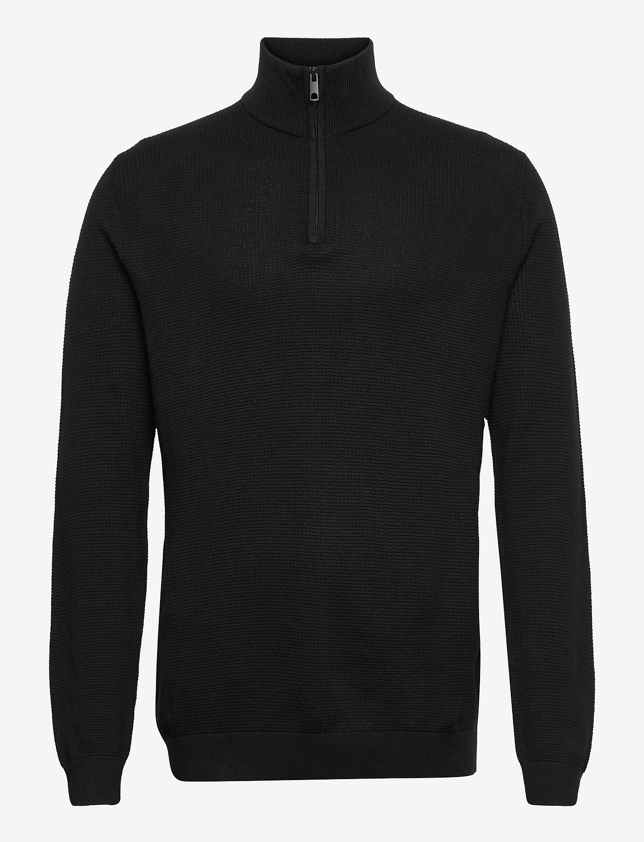 Esprit Casual - Sweaters - half zip-trøjer - black - 0