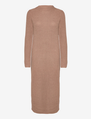 Knitted dress - TAUPE 5