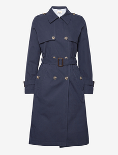 Coats woven - trenchcoats - navy