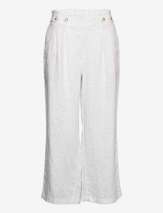 Pants woven - wijde broeken - white
