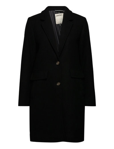 Esprit Casual Coats Woven Winter, How To Stop A Wool Coat From Shedding