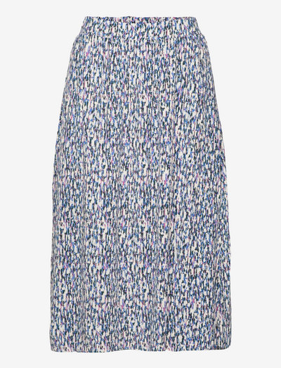 Skirts light woven - midi nederdele - blue lavender 4