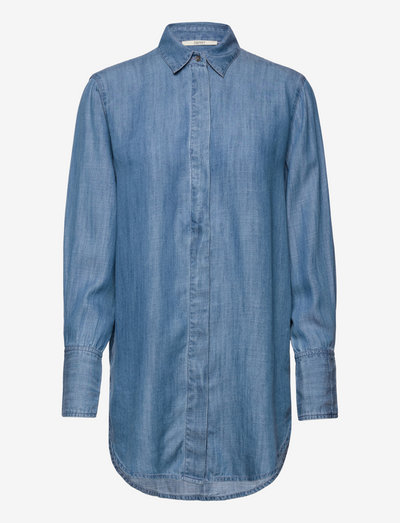 Blouses woven - jeansowe koszule - blue medium wash