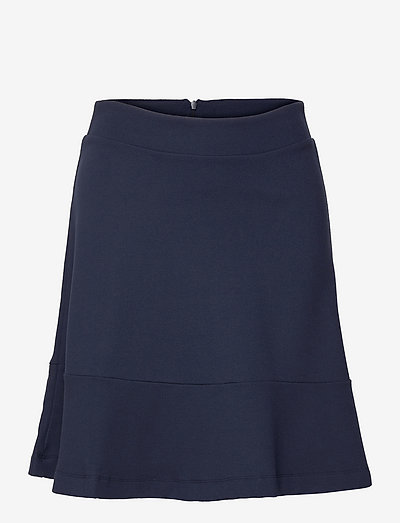 Skirts knitted - midi kjolar - navy