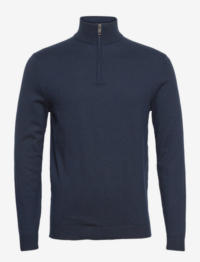 Sweaters - half zip-trøjer - navy