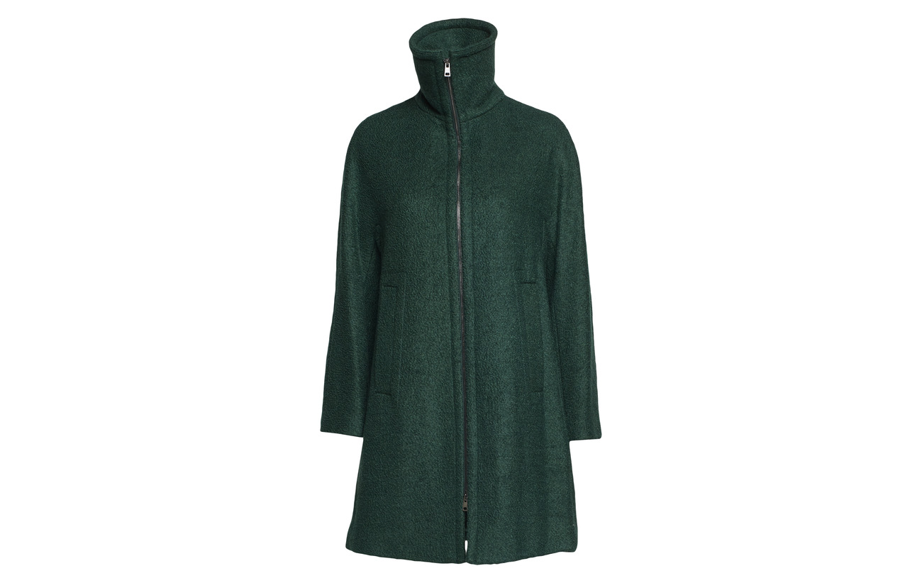 Polyester 58 Black Woven Esprit 42 Collection Coats Laine IxqAI4X