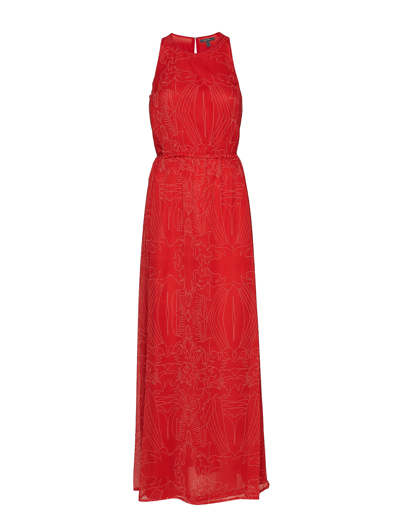 Dresses Light Woven Maxi Dress Galajurk Rood Esprit Collection esprit collection kopen in de aanbieding