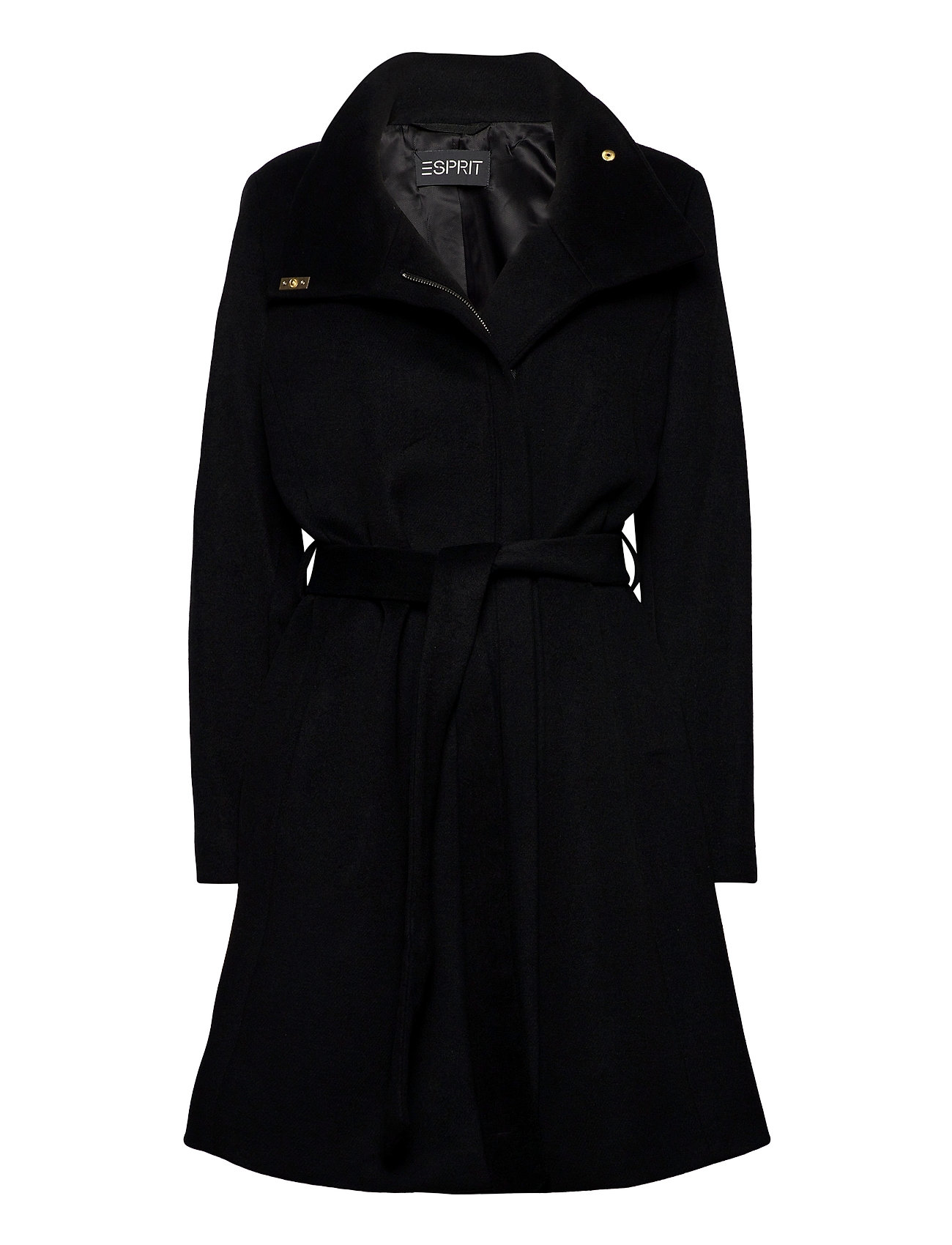 uldfrakker – Coats Uldfrakke Frakke Esprit Collection til dame i Sort -