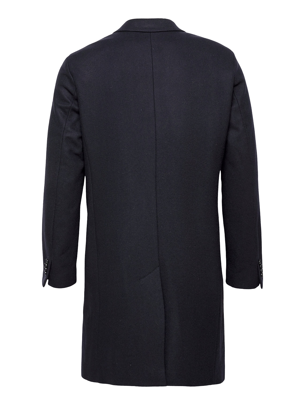 Coats Woven Frakke Blå Esprit Collection uldfrakker fra til herre i Blå Pashion.dk