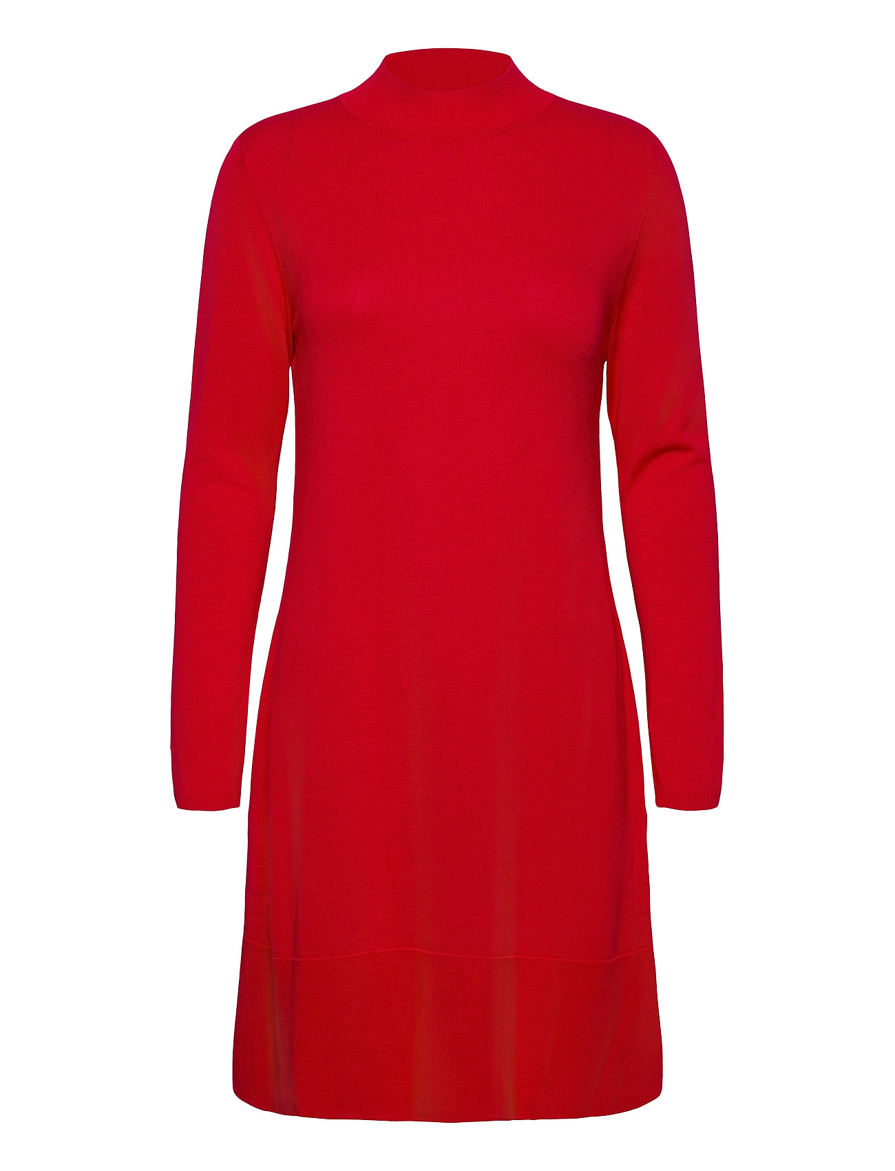 Dresses Flat Knitted Lyhyt Mekko Punainen Esprit Collection