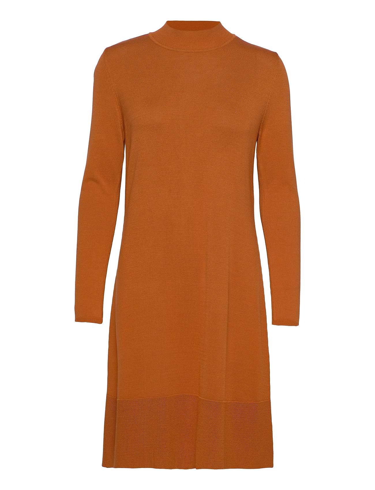 Dresses Flat Knitted Lyhyt Mekko Ruskea Esprit Collection