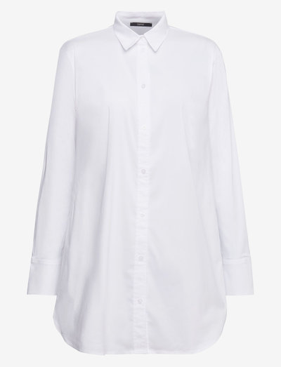 Blouses woven - long-sleeved shirts - white