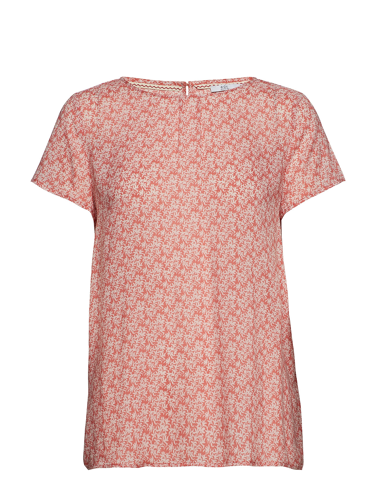 EDC by Esprit Blouses Woven T-shirts & Tops Short-sleeved Rosa By [Color: BLUSH ][Sex: Women ][Sizes: XS ]